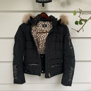 Bogner Ski Jacket Black Size 6